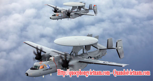 Máy bay cảnh báo sớm và tác chiến điện tử E-2D Advanced Hawkeye - AWACS & AEW E-2D Advanced Hawkeye aircraft