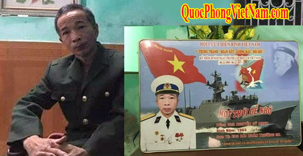 Cựu binh Gạc Ma Nguyễn Sĩ Minh từng chiến đấu trên tàu HQ-604