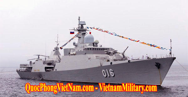 Tàu hộ vệ mang tên lửa Gepard 3.9 HQ-16 Quang Trung của Hải Quân Việt Nam - Vietnam Navy Gepard 3.9 frigate