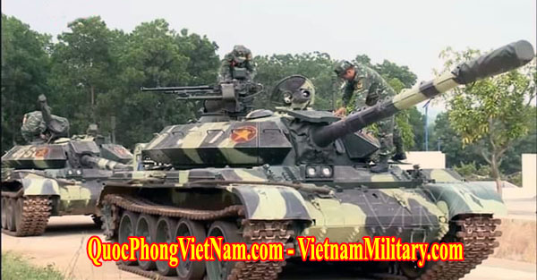 Xe tăng T-55M của Quân Đội Việt Nam sau khi nâng cấp - Vietnam Army T-55M tank afer upgrade