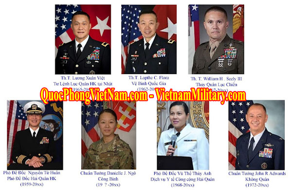 Các tướng Mỹ gốc Việt trong quân đội Hoa Kỳ - Vietnamese in US Army