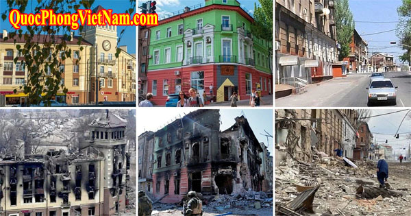 Thành phố Mariupol trước và sau cuộc chiến Nga Ukraine - Mariupol before and after in Russia Ukraine war