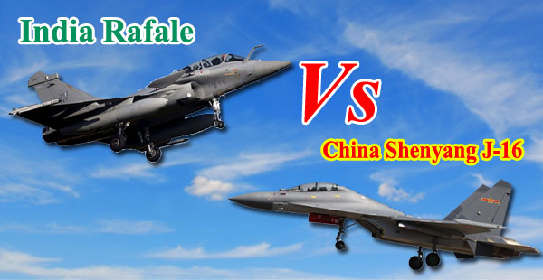 So sánh máy bay Rafale của Ấn Độ và J-16 của Trung Quốc - Indian Rafale vs China J-16 fighter