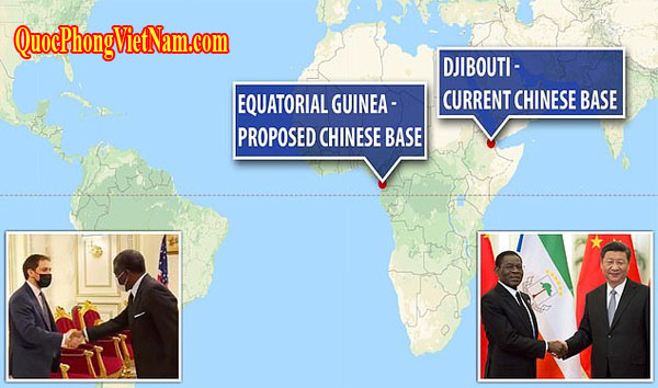 Trung Quốc đang muốn mở căn cứ quân sự ở cảng Bata tại Guinea Xích Đạo - Equatorial Guinea hướng ra Nam Đại Tây Dương