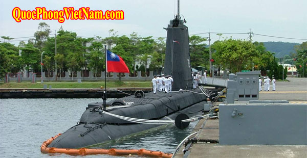 Đài Loan giới thiệu tàu ngầm nội địa đầu tiên - Taiwan Indigenous Hai Kung class Submarine